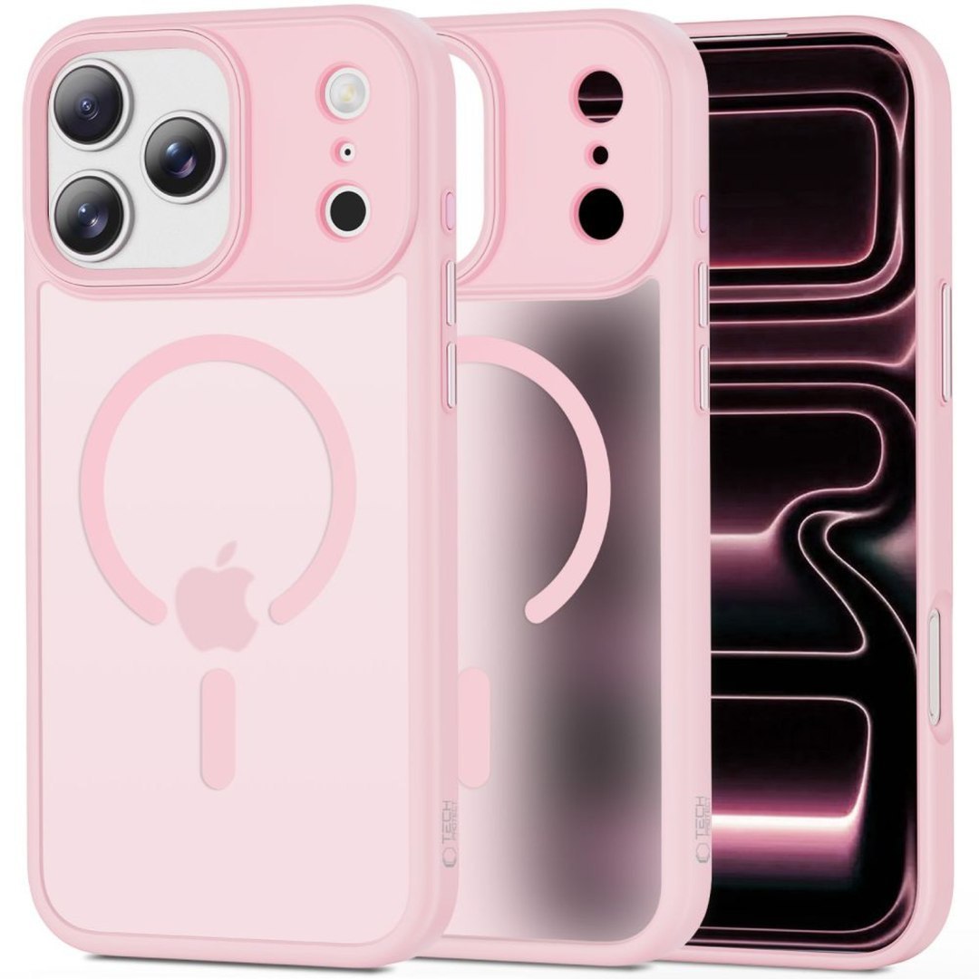 Etui pokrowiec na iPhone 17 Pro Max MagMat MagSafe – różowe