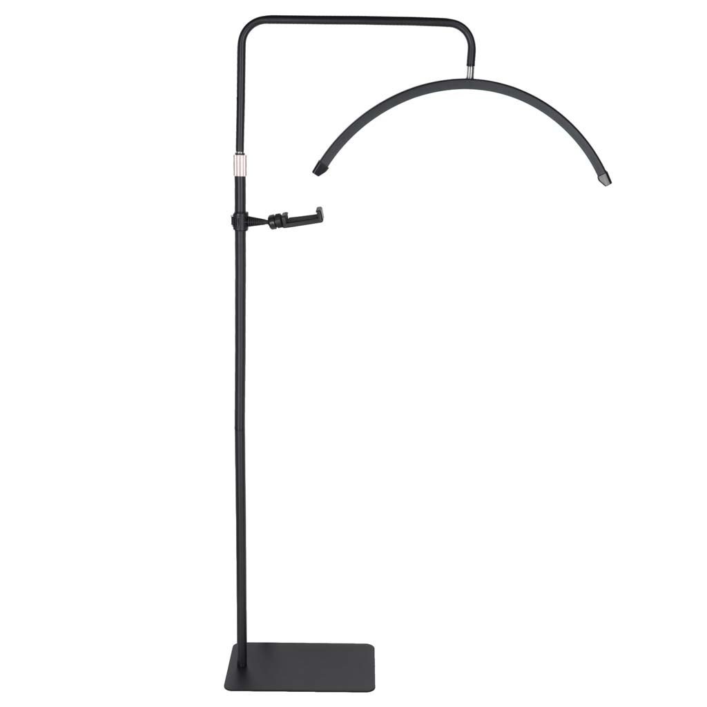 Lampa do przedłużania rzęs LED 36W regulowana kosmetyczna bezcieniowa łuk czarna Lampa do przedłużania rzęs LED 36W regulowana kosmetyczna bezcieniowa łuk czarna