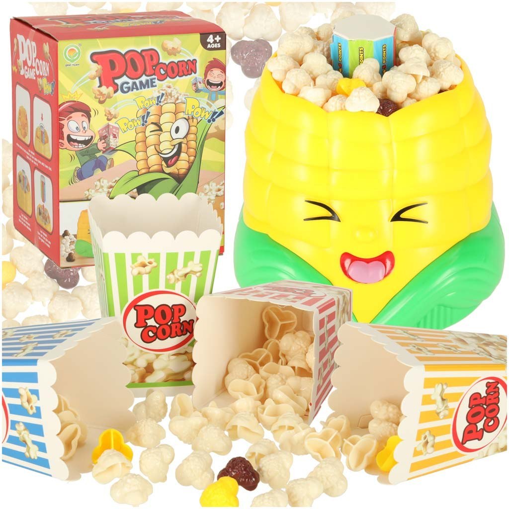 Gra zręcznościowa Złap popcorn kukurydza kubeczki 4 graczy Gra zręcznościowa Złap popcorn kukurydza kubeczki 4 graczy