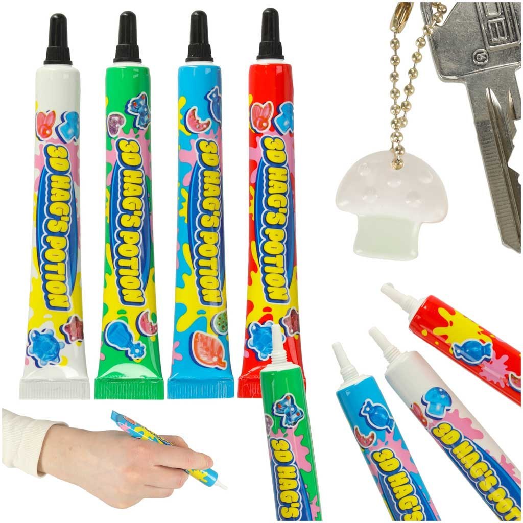 Klej magiczny utwardzany UV do robienia biżuterii 4 szt – zapas Klej magiczny utwardzany UV do robienia biżuterii 4 szt – zapas