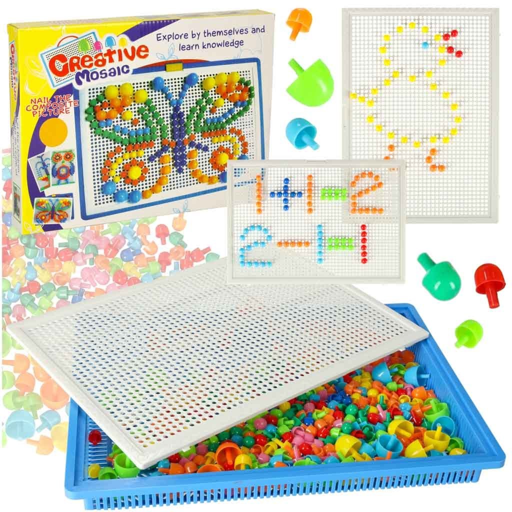 Puzzle pinezki grzybki układanka obrazkowa 296 sztuk Puzzle pinezki grzybki układanka obrazkowa 296 sztuk