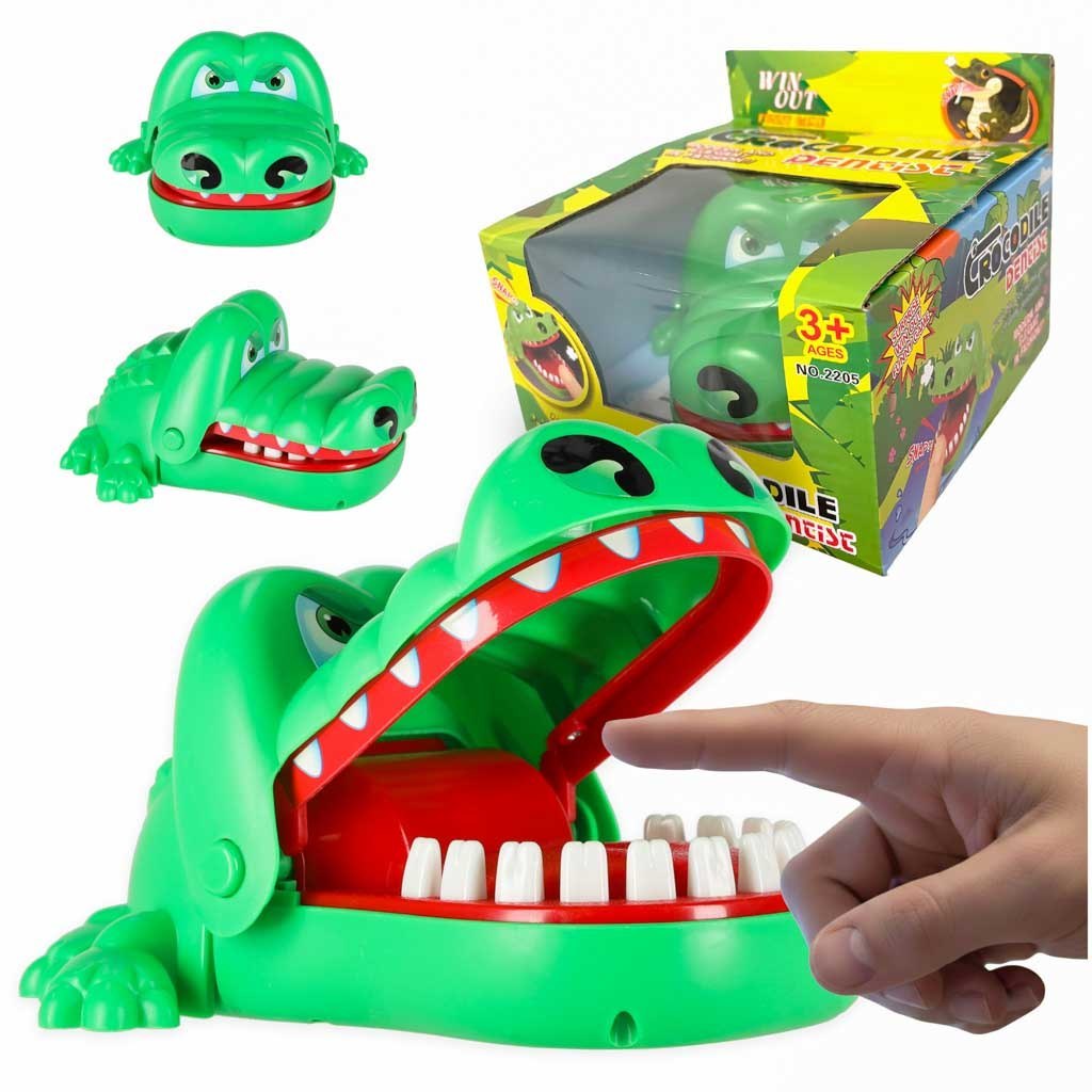 Gra zręcznościowa Krokodyl u dentysty Gra zręcznościowa Krokodyl u dentysty