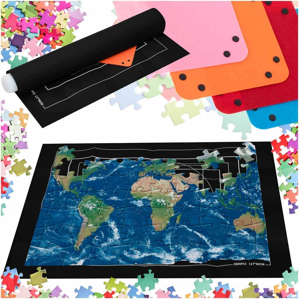 Mata do układania puzzli plansza 3000el. Mata do układania puzzli plansza 3000el.