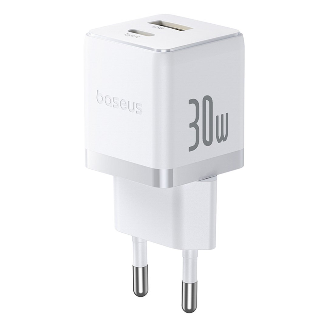 Ładowarka sieciowa Palm 30W USB-C USB-A – biała