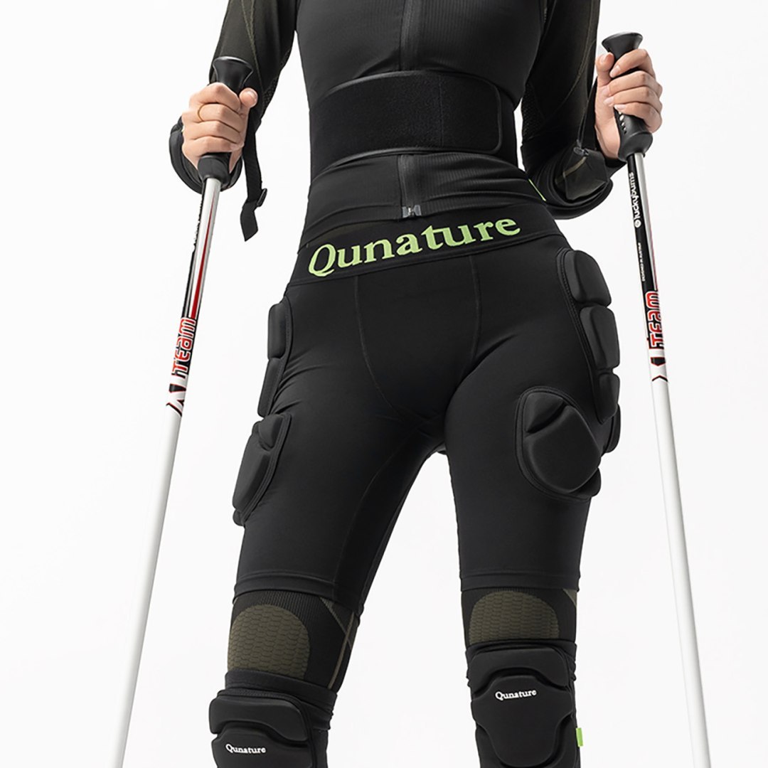 Ochraniacze bioder spodenki na narty snowboard łyżwy Advanced rozmiar XL – czarne