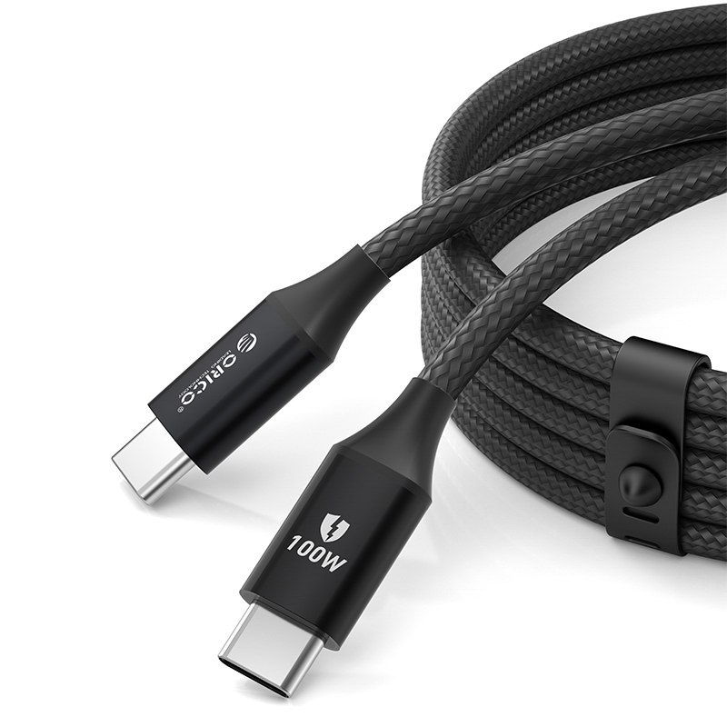 Kabel przewód CDX 100W 5A Power Delivery USB-C 1m – czarny