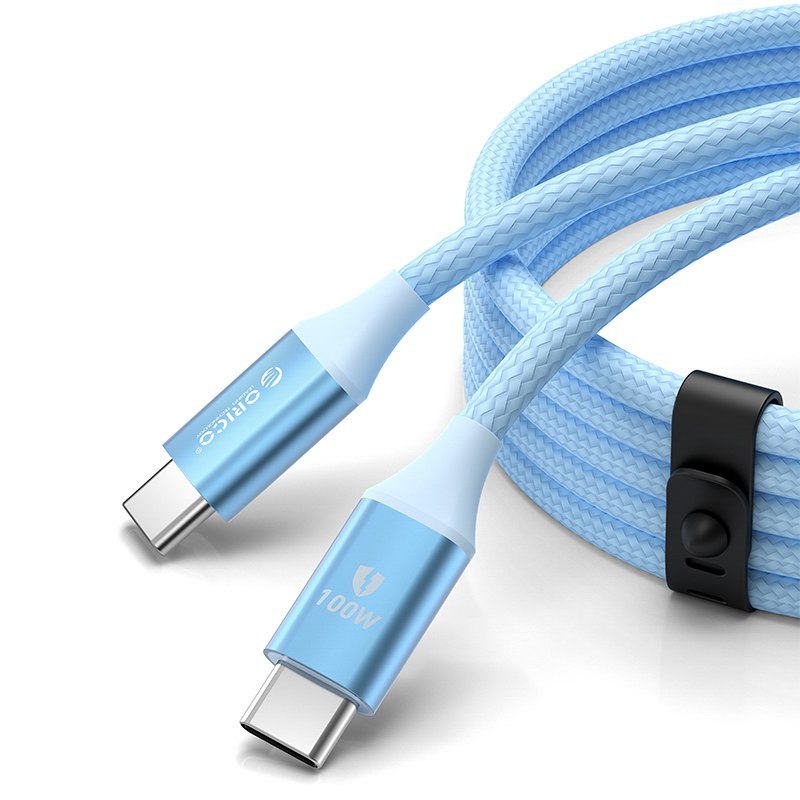 Kabel przewód CDX 100W 5A Power Delivery USB-C 1m – niebieski Kabel przewód CDX 100W 5A Power Delivery USB-C 1m – niebieski