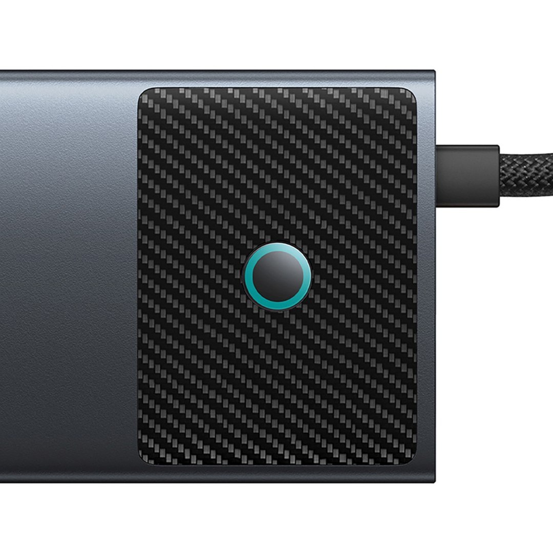 HUB adapter rozdzielacz 10w1 HDMI USB-A USB-C RJ45 SD TF – szary HUB adapter rozdzielacz 10w1 HDMI USB-A USB-C RJ45 SD TF – szary