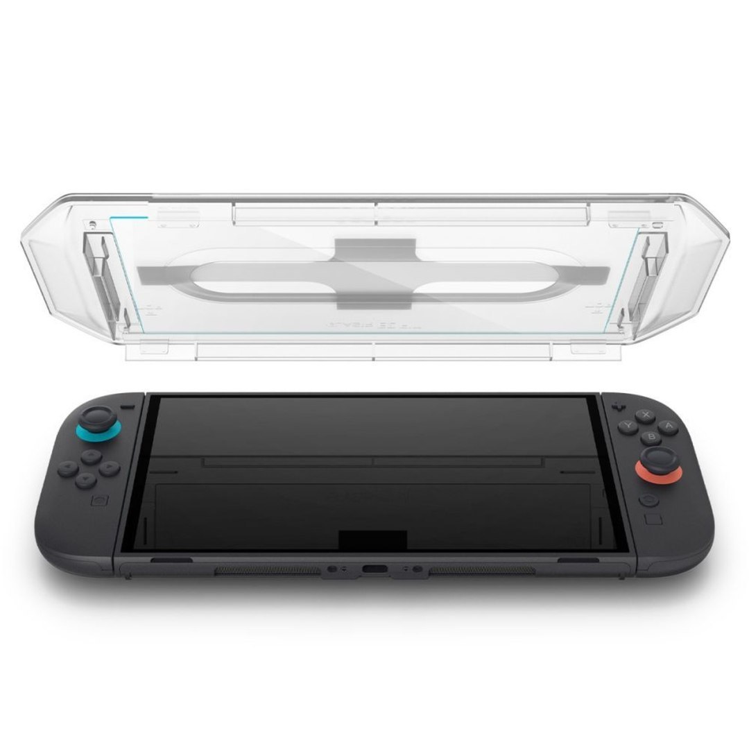 Szkło hartowane na konsolę Nintendo Switch 2 Glas.Tr EZ FIT przezroczyste – 2 szt. Szkło hartowane na konsolę Nintendo Switch 2 Glas.Tr EZ FIT przezroczyste – 2 szt.