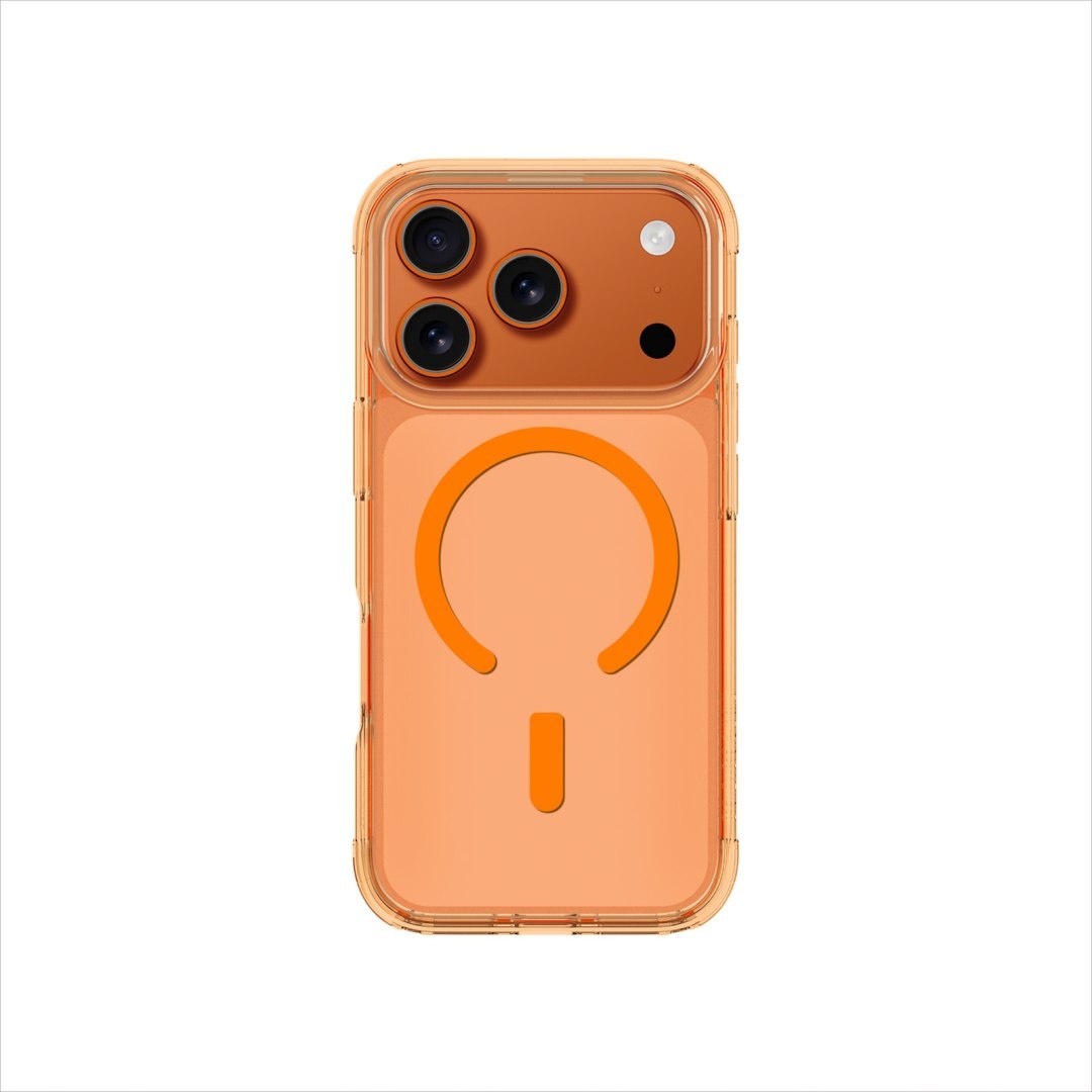Etui pokrowiec case na iPhone 17 Pro Max Minimal Mag MagSafe – pomarańczowy