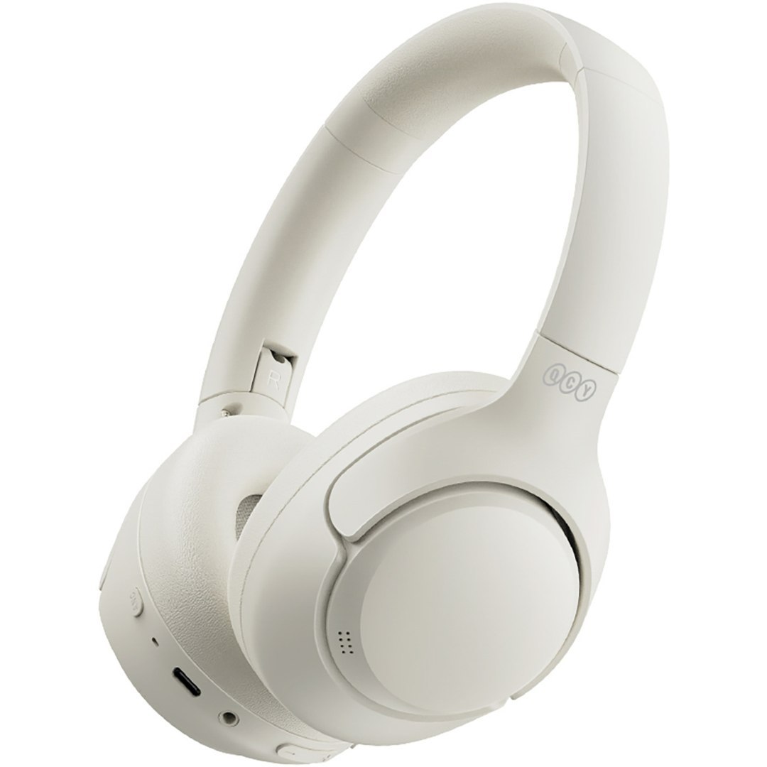 Słuchawki bezprzewodowe nauszne H3 ANC Bluetooth Hi-Res Audio – białe