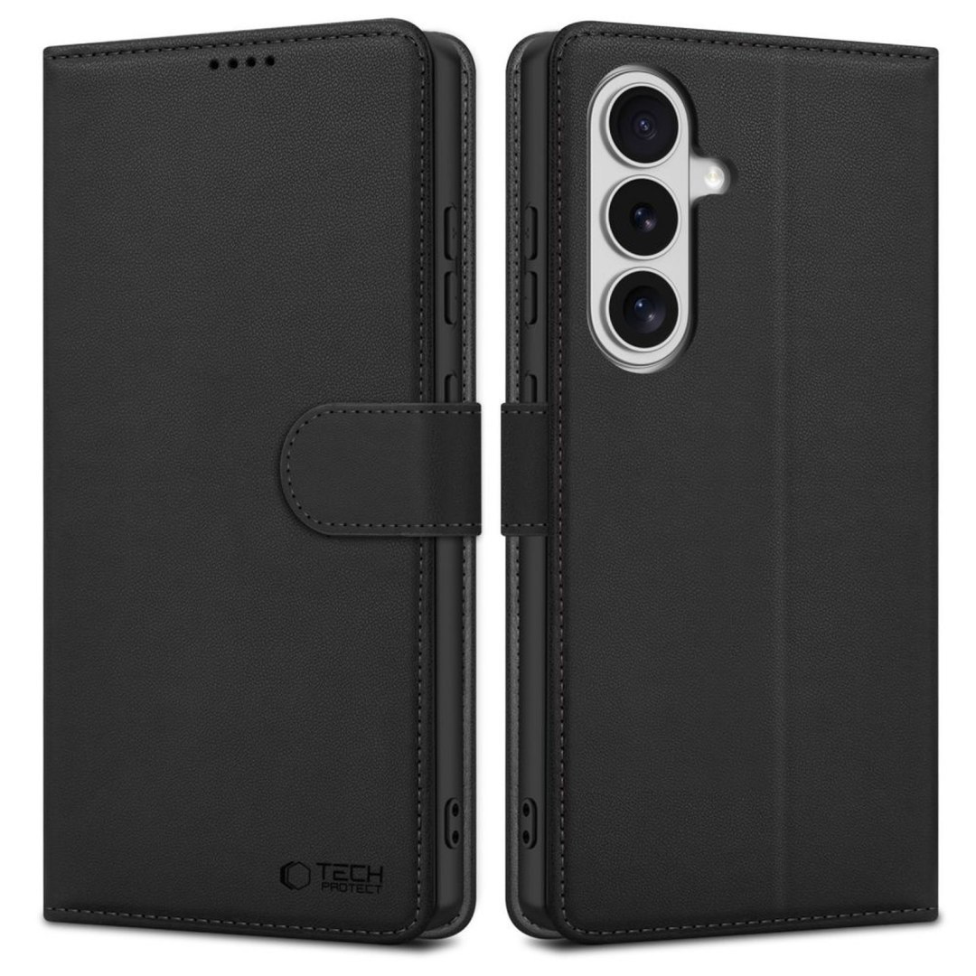 Etui futerał zamykany z podstawką na Samsung Galaxy S26 Wallet – czarny Etui futerał zamykany z podstawką na Samsung Galaxy S26 Wallet – czarny