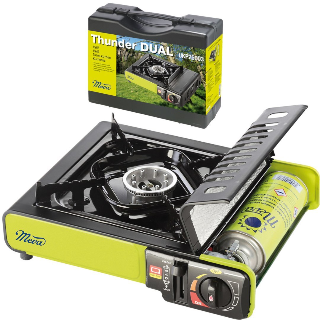 2w1 Kuchenka turystyczna na kartusz i gaz z butli THUNDER DUAL 2w1 Kuchenka turystyczna na kartusz i gaz z butli THUNDER DUAL