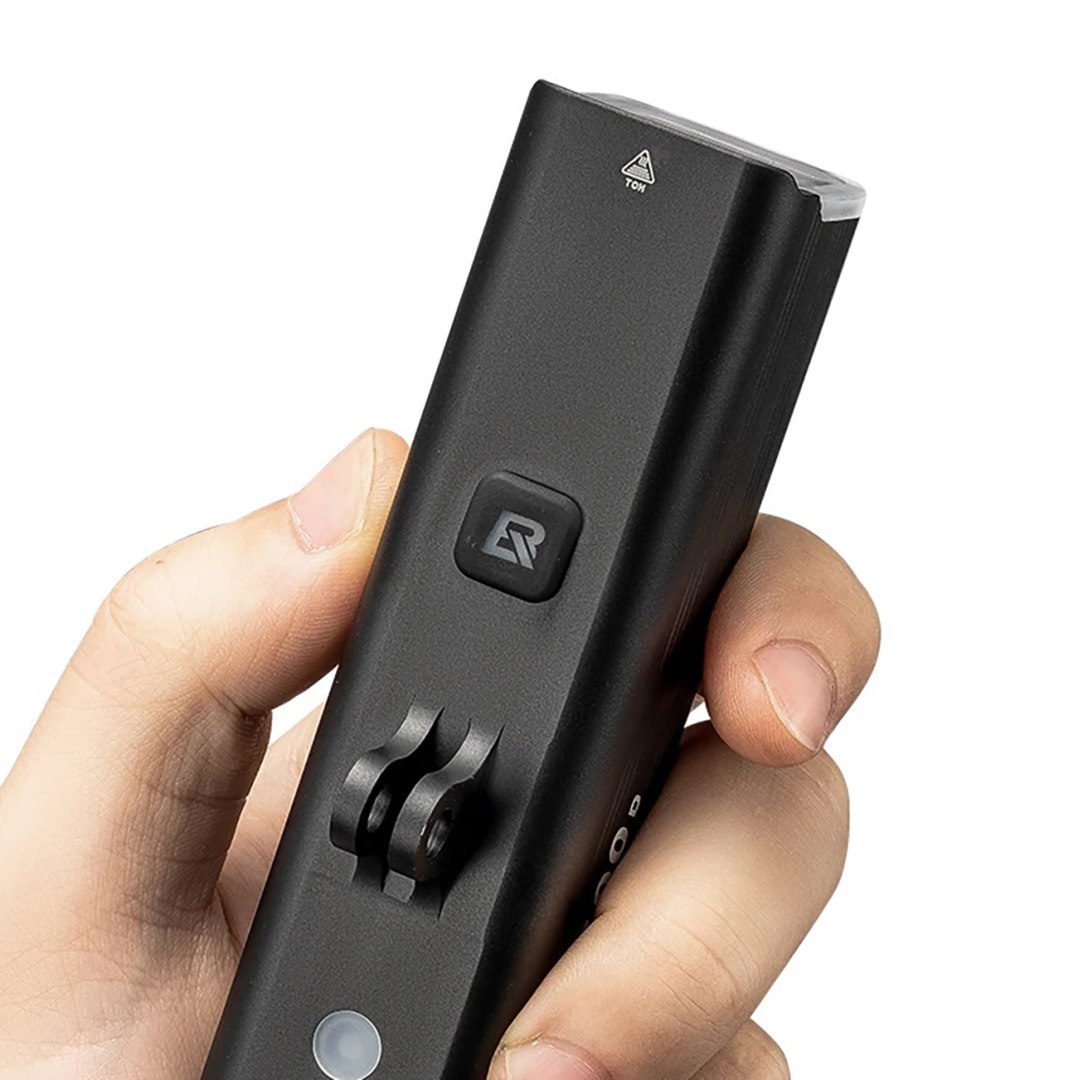 Lampka rowerowa przednia 5000mAh 1500lm IPX6 mocowanie Garmin i GoPro – czarna Lampka rowerowa przednia 5000mAh 1500lm IPX6 mocowanie Garmin i GoPro – czarna