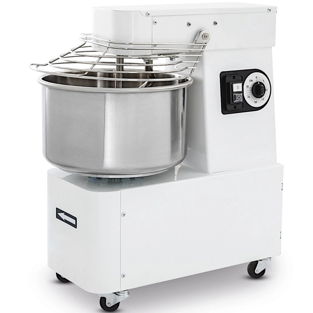 Miesiarka spiralna ze stałą głowicą i dzieżą 10 l 35 kg/h 370 W Miesiarka spiralna ze stałą głowicą i dzieżą 10 l 35 kg/h 370 W