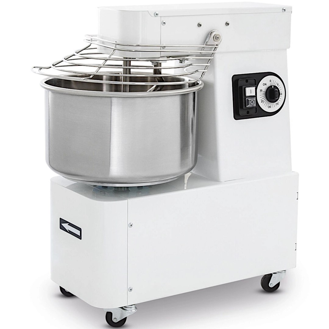 Miesiarka spiralna ze stałą głowicą i dzieżą 22 l 56 kg/h 750 W Miesiarka spiralna ze stałą głowicą i dzieżą 22 l 56 kg/h 750 W
