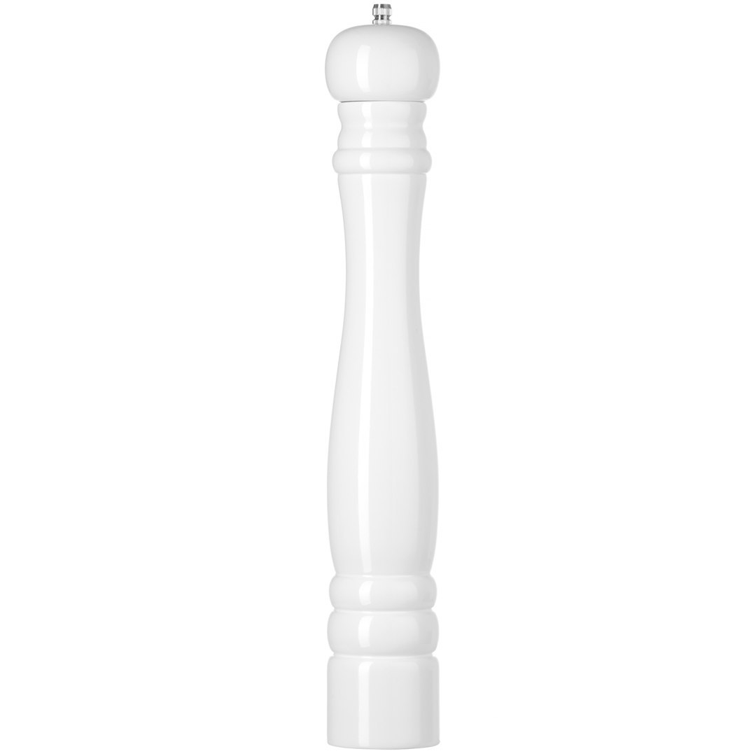 Młynek do mielenia soli drewniany biały śr. 65 x 415 mm – Hendi 469583 Młynek do mielenia soli drewniany biały śr. 65 x 415 mm – Hendi 469583
