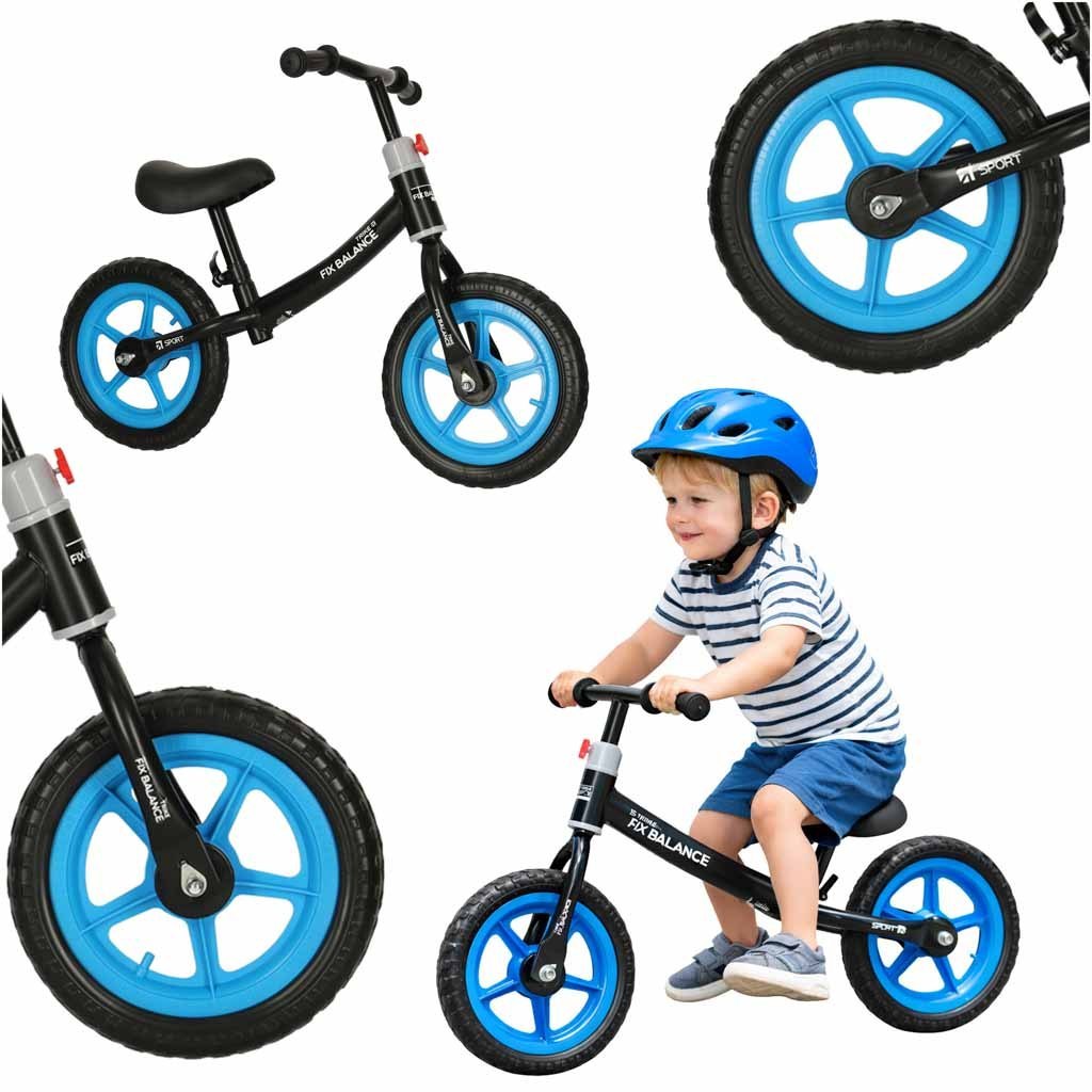 Rowerek biegowy Trike Fix Balance rower ultra lekki czarny Rowerek biegowy Trike Fix Balance rower ultra lekki czarny