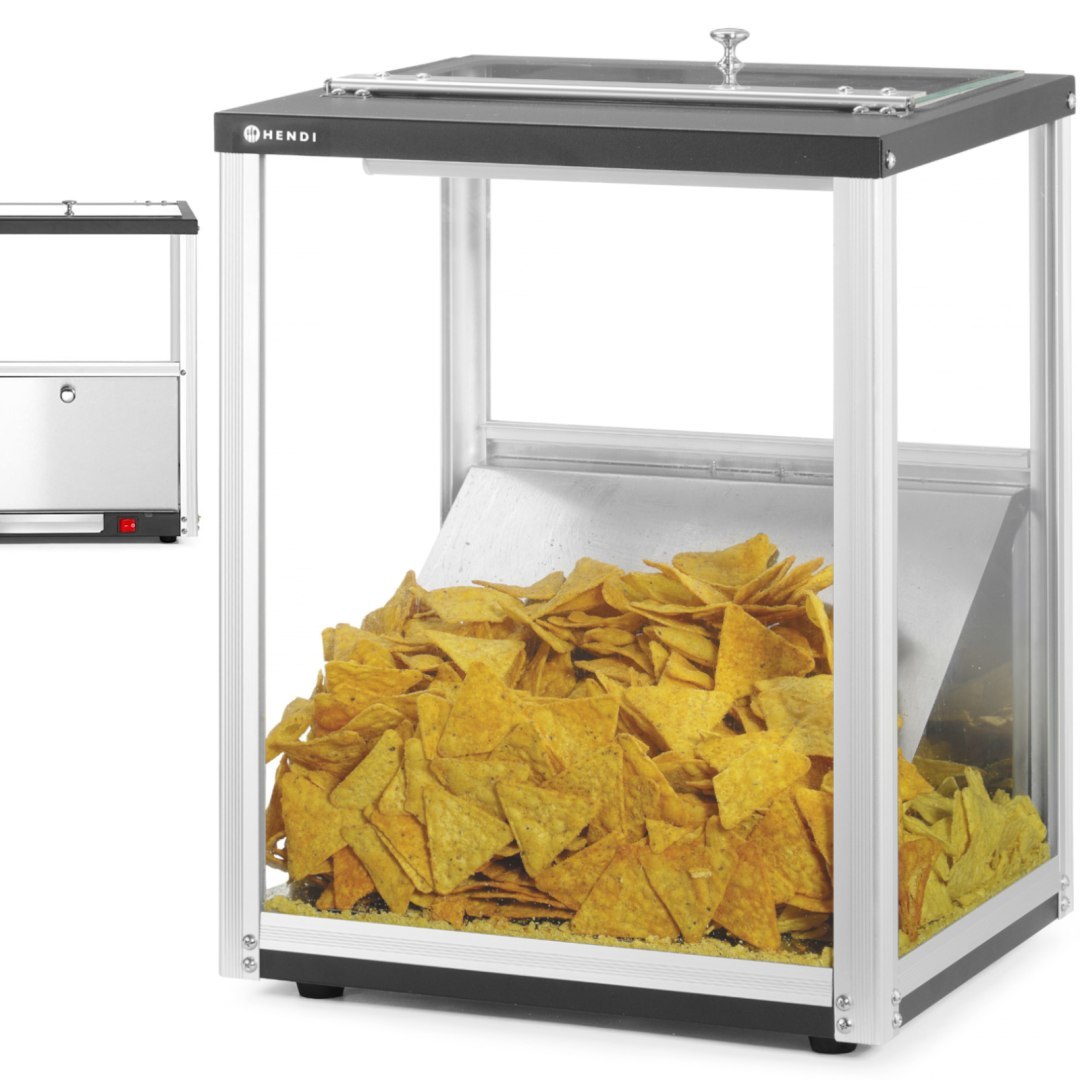 Podgrzewacz witryna grzewcza do nachos orzeszków 30 l 300 W – Hendi 282779 Podgrzewacz witryna grzewcza do nachos orzeszków 30 l 300 W – Hendi 282779