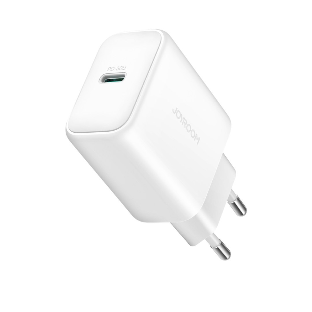 Ładowarka sieciowa USB-C PD 30W QC SFC – biała Ładowarka sieciowa USB-C PD 30W QC SFC – biała