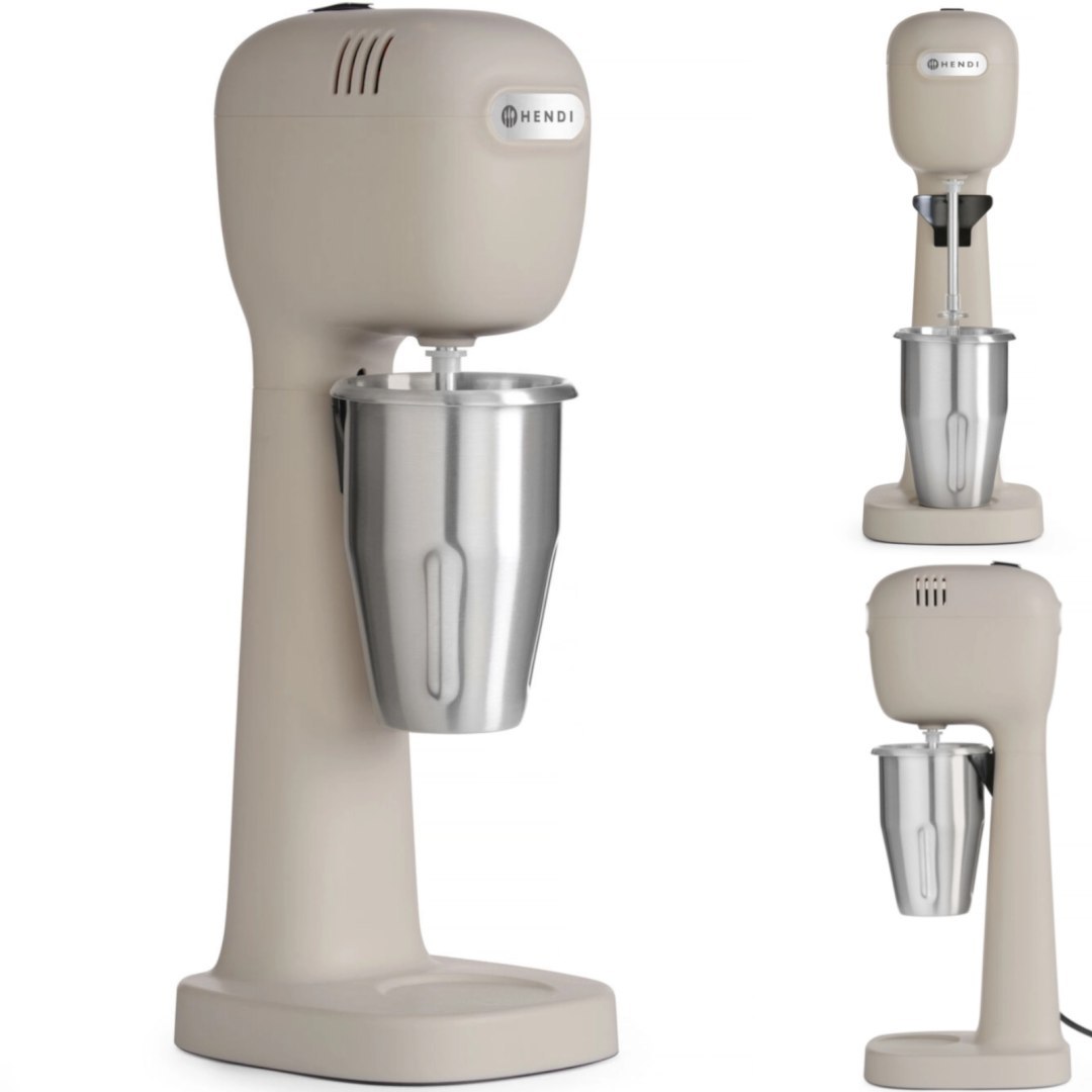 Shaker spieniacz do koktajli mlecznych 400 W karmelowy – Hendi 221624 Shaker spieniacz do koktajli mlecznych 400 W karmelowy – Hendi 221624