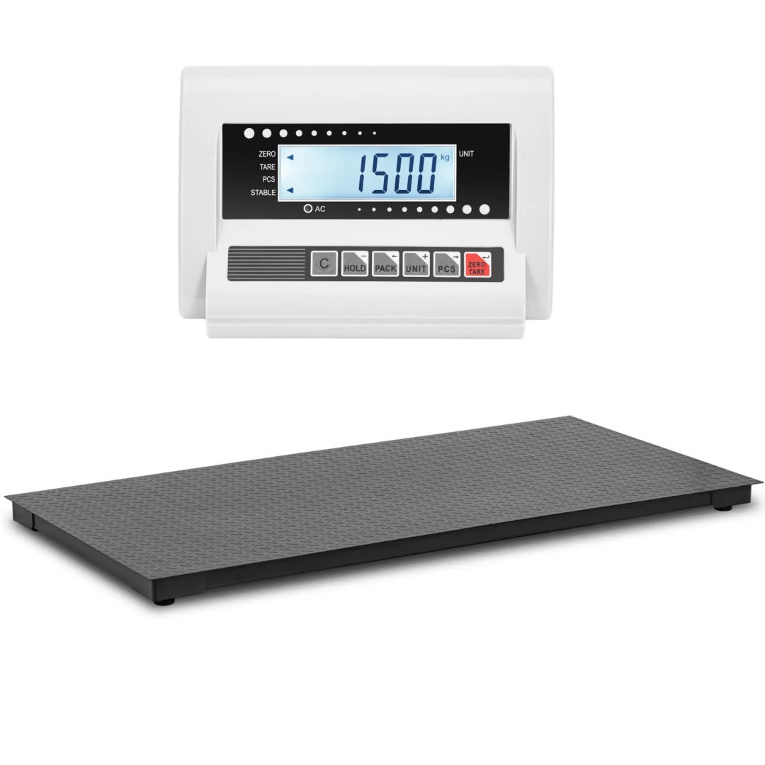 Waga platformowa weterynaryjna dla zwierząt 100 x 200 cm 1.5 t / 2 kg Waga platformowa weterynaryjna dla zwierząt 100 x 200 cm 1.5 t / 2 kg
