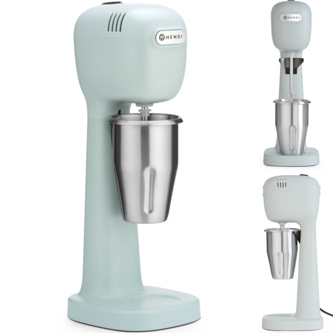 Shaker spieniacz do koktajli mlecznych 400 W niebieski – Hendi 221655 Shaker spieniacz do koktajli mlecznych 400 W niebieski – Hendi 221655