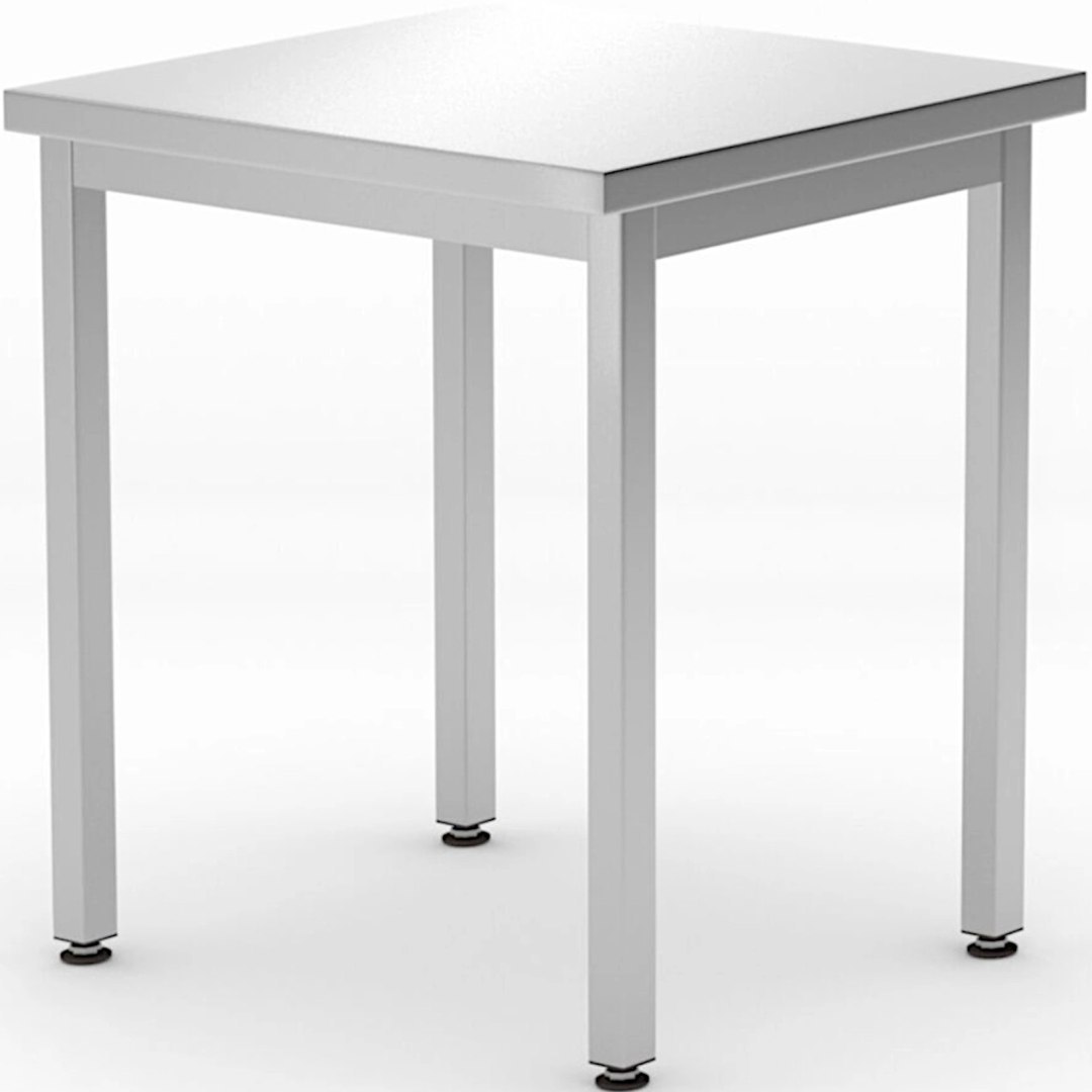 Stół blat roboczy do kuchni centralny stalowy Budget Line 600 x 600 x 850 mm – Hendi 817056 Stół blat roboczy do kuchni centralny stalowy Budget Line 600 x 600 x 850 mm – Hendi 817056