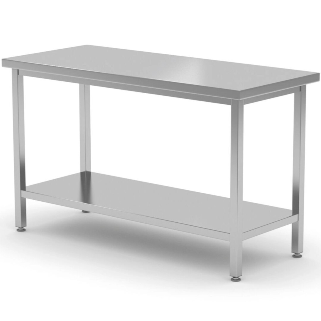 Stół blat roboczy centralny z półką Kitchen Line 800 x 600 x 850 mm – Hendi 816189 Stół blat roboczy centralny z półką Kitchen Line 800 x 600 x 850 mm – Hendi 816189