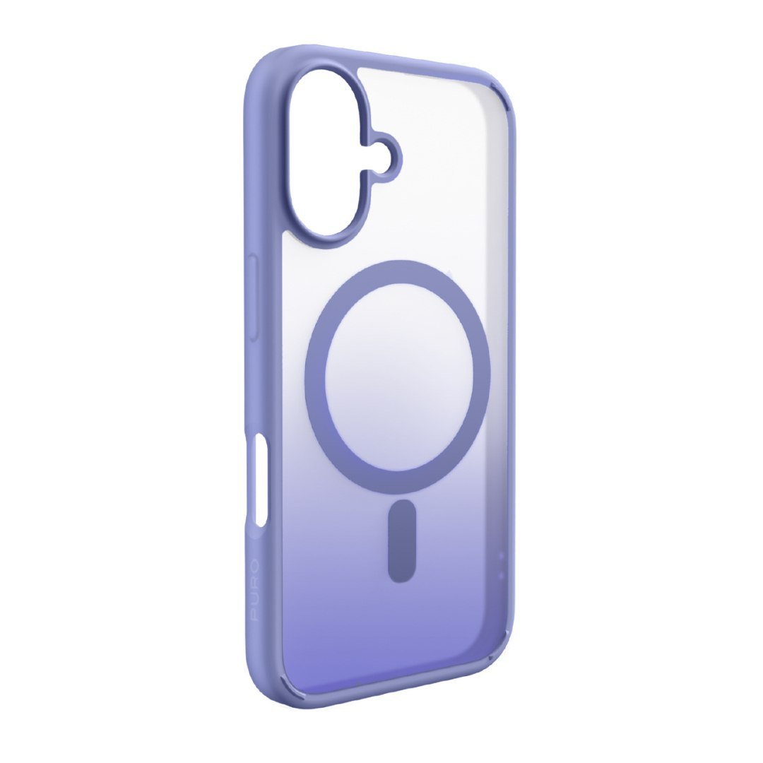 Etui case pokrowiec na iPhone 17 TPU Gradient MagSafe – fioletowe