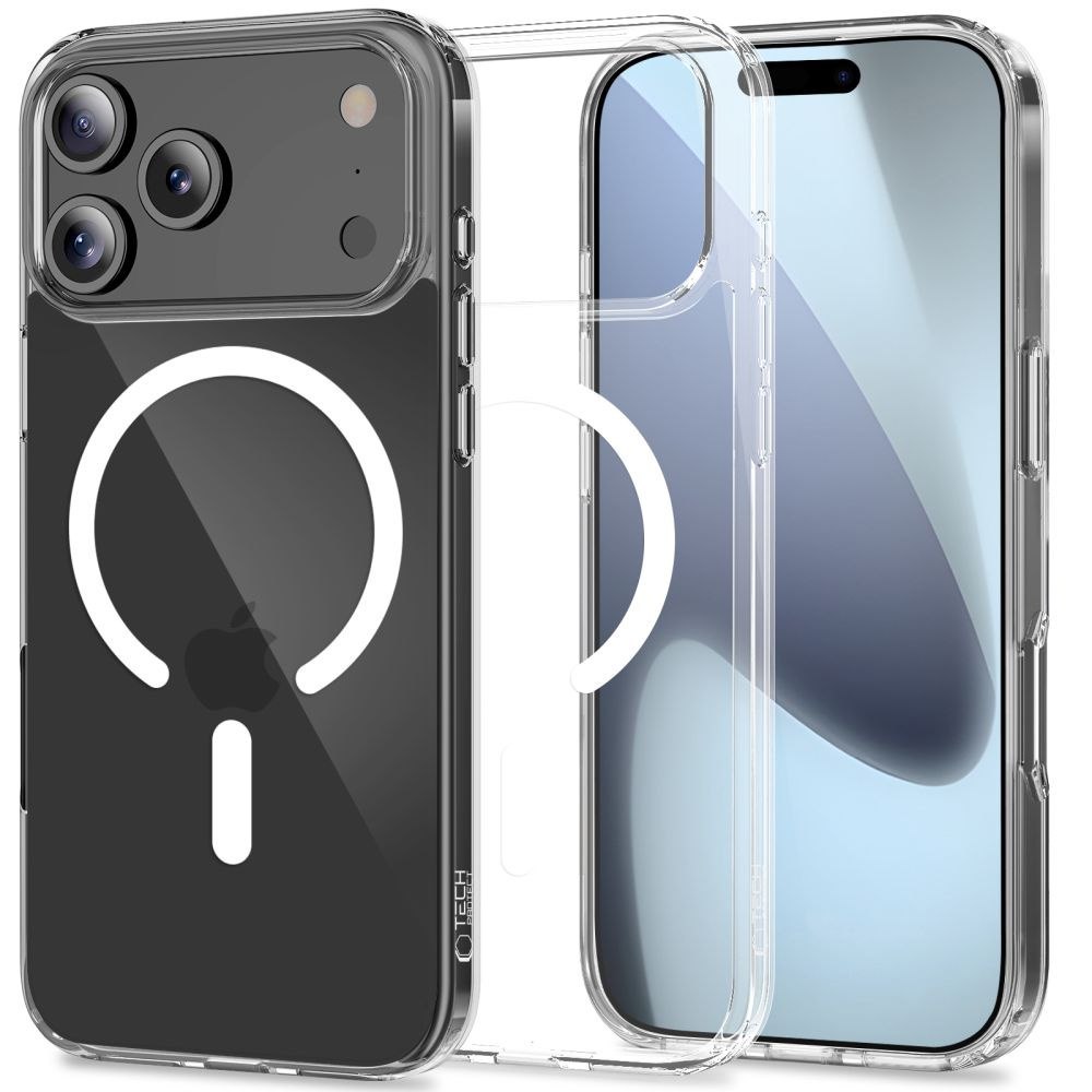 Etui pokrowiec na iPhone 17 Pro FlexAir Hybrid MagSafe – przezroczyste Etui pokrowiec na iPhone 17 Pro FlexAir Hybrid MagSafe – przezroczyste