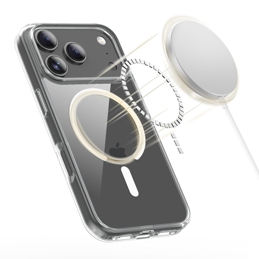 Etui pokrowiec na iPhone 17 Pro FlexAir Hybrid MagSafe – przezroczyste Etui pokrowiec na iPhone 17 Pro FlexAir Hybrid MagSafe – przezroczyste