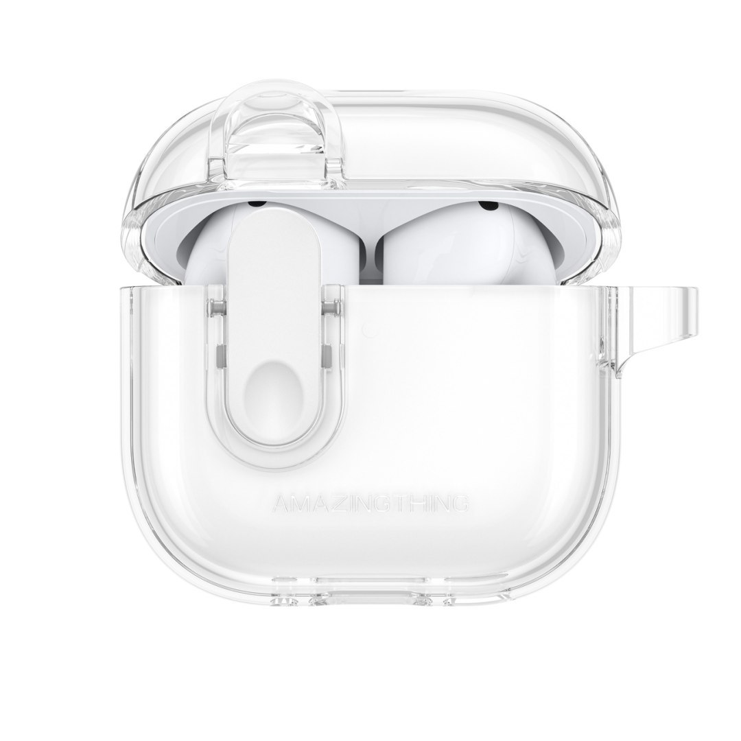Etui ochronne do słuchawek AirPods 4 Minimal Case – przezroczyste