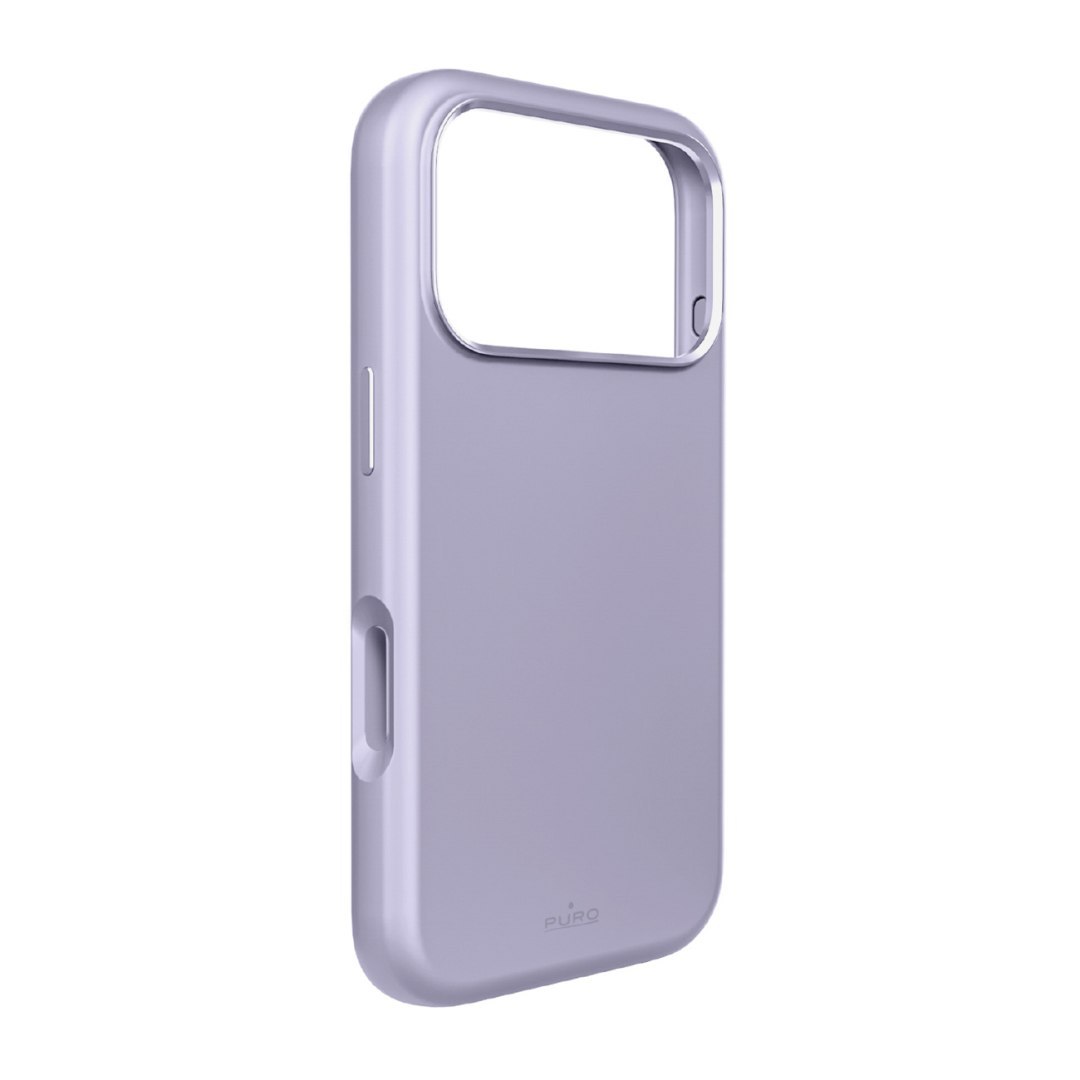 Etui z aluminiowymi przyciskami na iPhone 17 Pro Icon Mag Pro Liquid Silicone MagSafe – lawendowe Etui z aluminiowymi przyciskami na iPhone 17 Pro Icon Mag Pro Liquid Silicone MagSafe – lawendowe