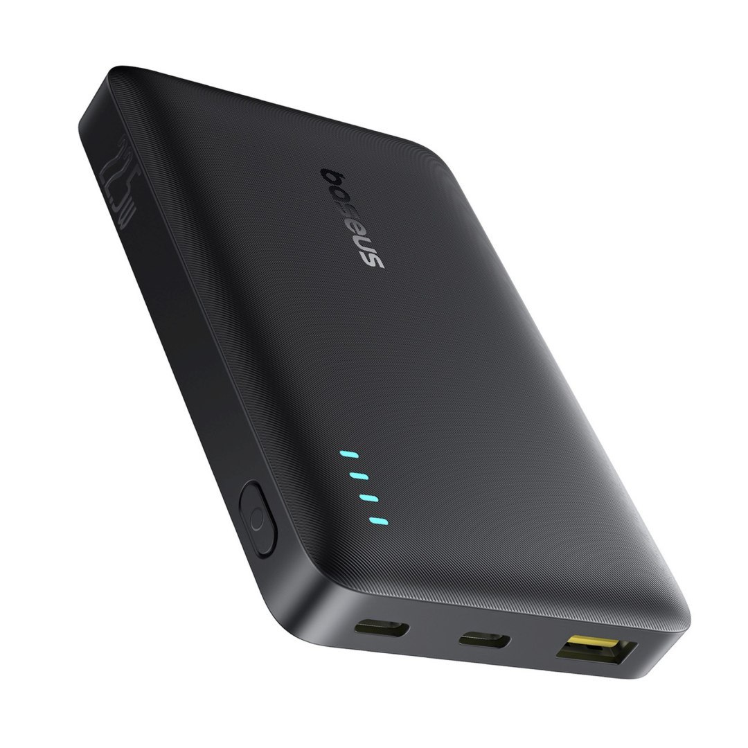 Powerbank 10000mAh 22.5W EnerFill FP21 USB-A USB-C z kablem USB-C – czarny
