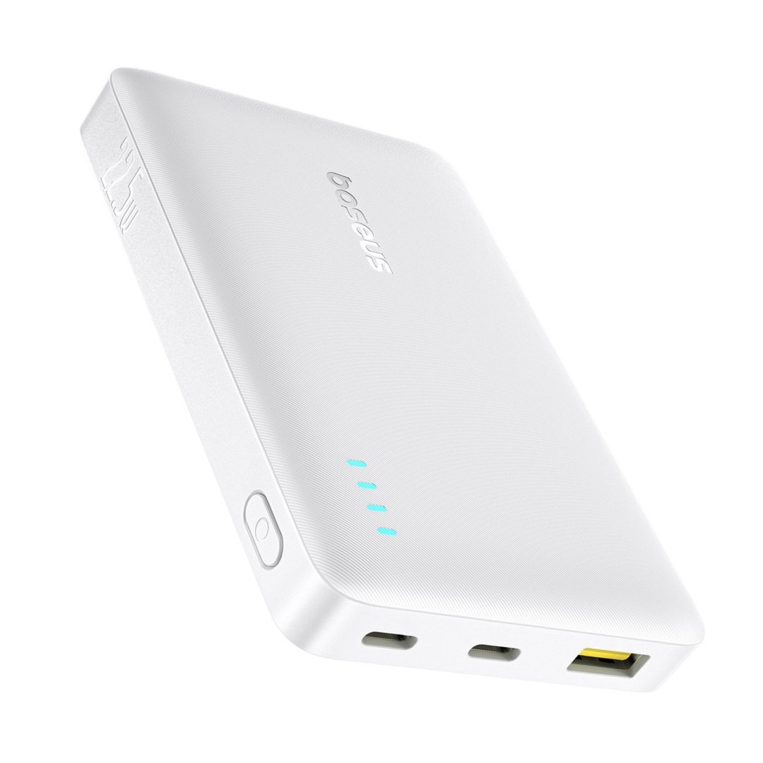 Powerbank 10000mAh 22.5W EnerFill FP21 USB-A USB-C z kablem USB-C – biały Powerbank 10000mAh 22.5W EnerFill FP21 USB-A USB-C z kablem USB-C – biały