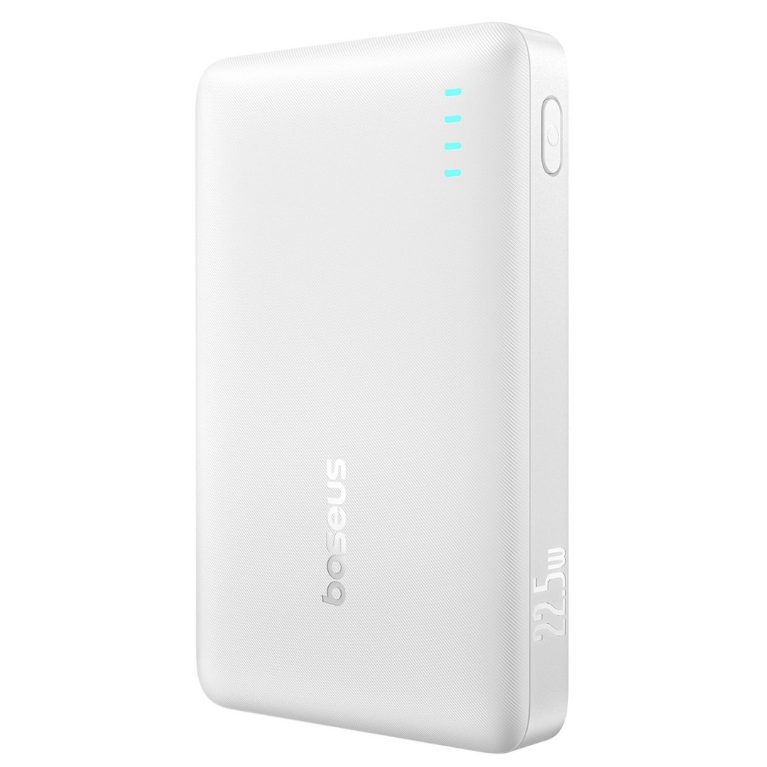 Powerbank 10000mAh 22.5W EnerFill FP21 USB-A USB-C z kablem USB-C – biały Powerbank 10000mAh 22.5W EnerFill FP21 USB-A USB-C z kablem USB-C – biały