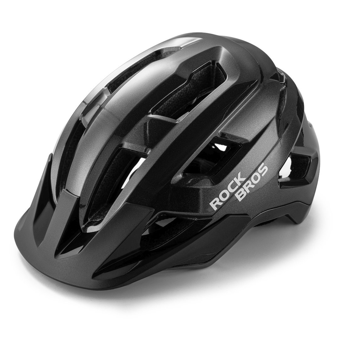 Kask rowerowy młodzieżowy LK-67 z odpinanym daszkiem 54-58 cm – czarny Kask rowerowy młodzieżowy LK-67 z odpinanym daszkiem 54-58 cm – czarny