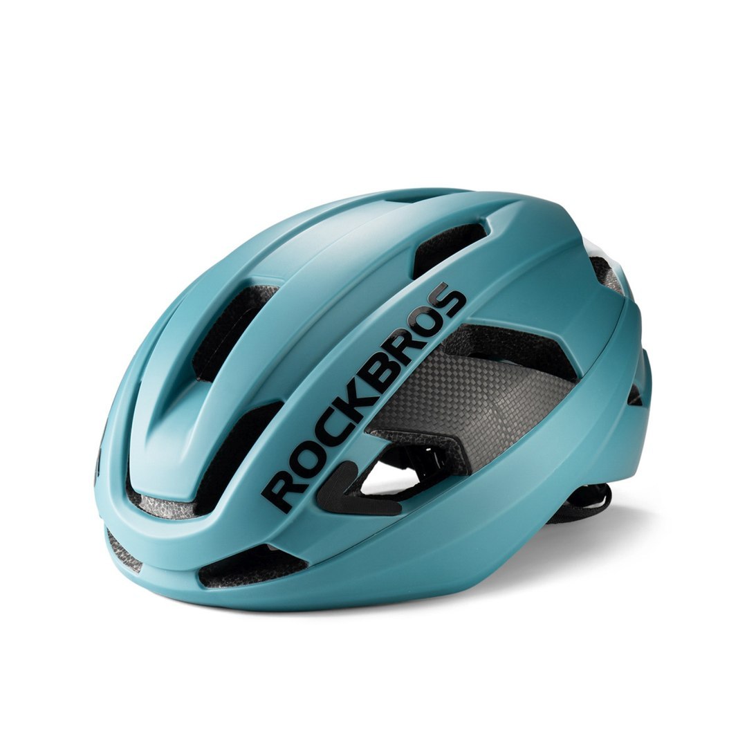 Kask rowerowy LK-15 z włókna węglowego 58-62 cm – jasnoniebieski Kask rowerowy LK-15 z włókna węglowego 58-62 cm – jasnoniebieski