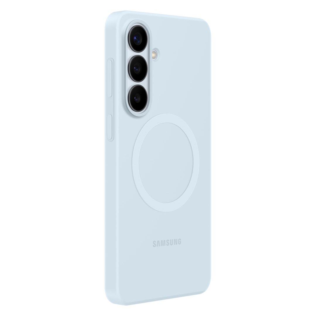 Etui pokrowiec na Samsung Galaxy S26 Samsung Silicone Magnet Case MagSafe – niebieskie