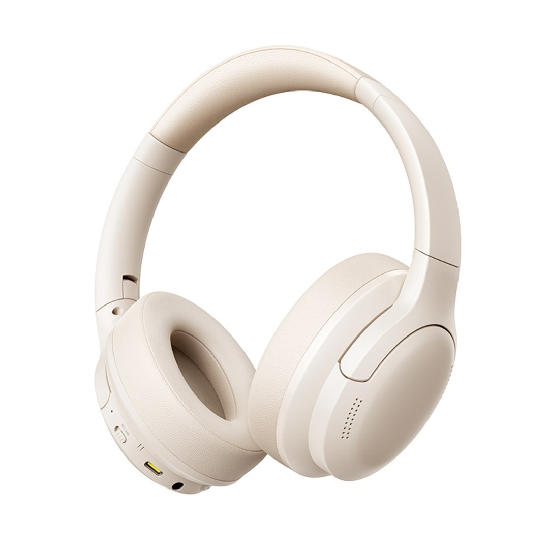 Słuchawki bezprzewodowe nauszne Bass BH1 Lite Bluetooth – białe