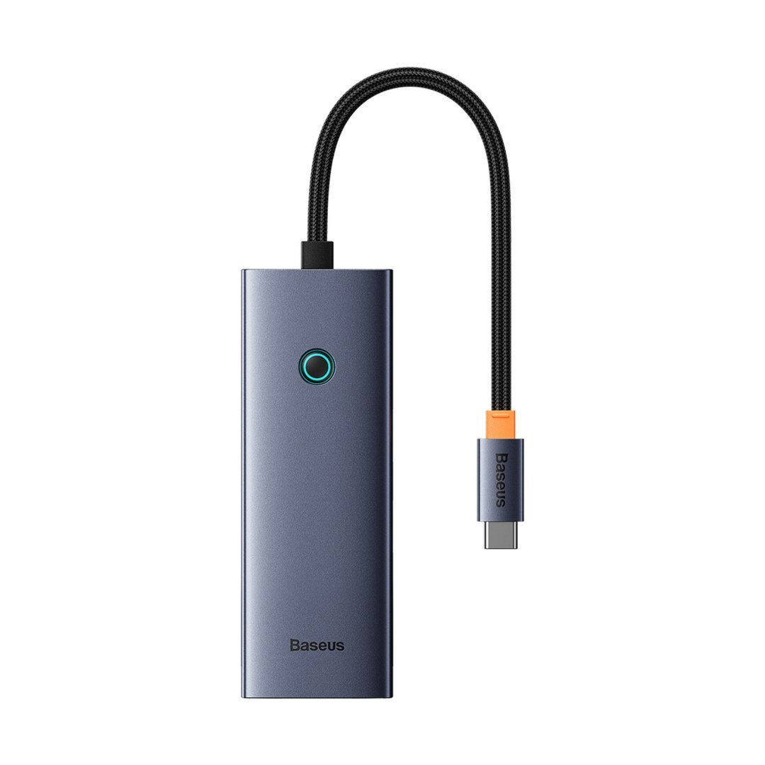 HUB Rozdzielacz 5w1 USB-C do HDMI USB-A USB-C PD 4K – szary HUB Rozdzielacz 5w1 USB-C do HDMI USB-A USB-C PD 4K – szary