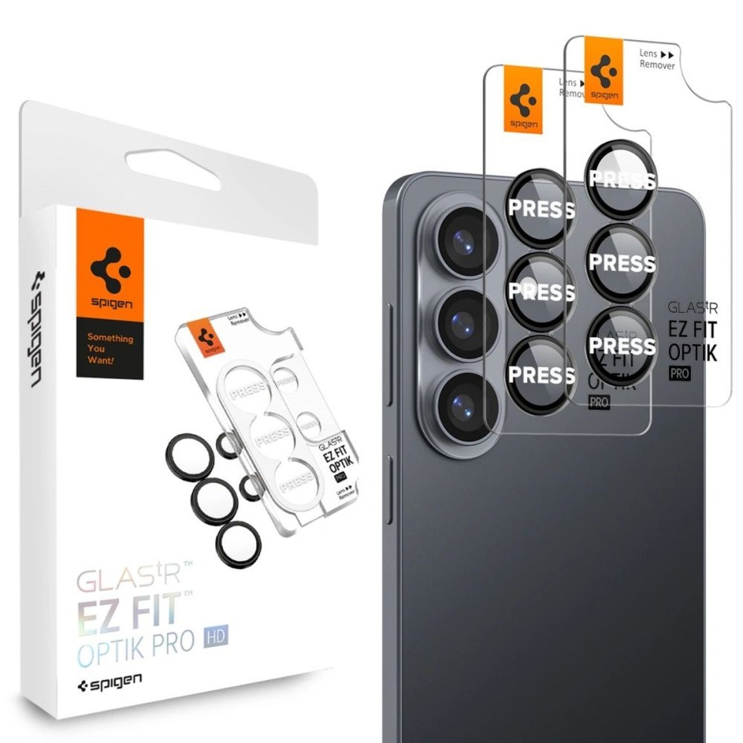 Osłona aparatu na Samsung Galaxy S26+ Glas.Tr Ez Fit Optik Pro HD czarna – 2 szt. Osłona aparatu na Samsung Galaxy S26+ Glas.Tr Ez Fit Optik Pro HD czarna – 2 szt.