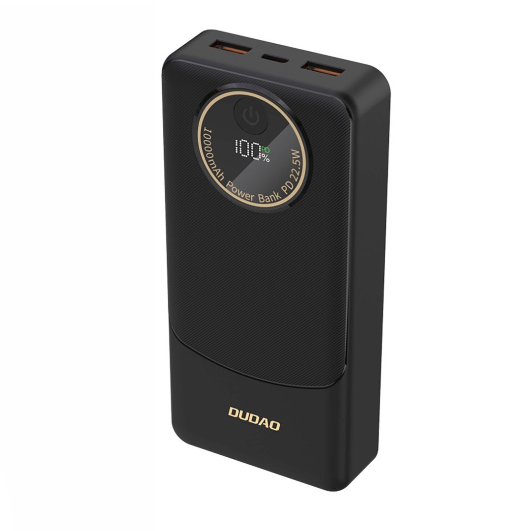 Powerbank 20000mAh USB-A USB-C K12Pro 22.5W PD – czarny Powerbank 20000mAh USB-A USB-C K12Pro 22.5W PD – czarny