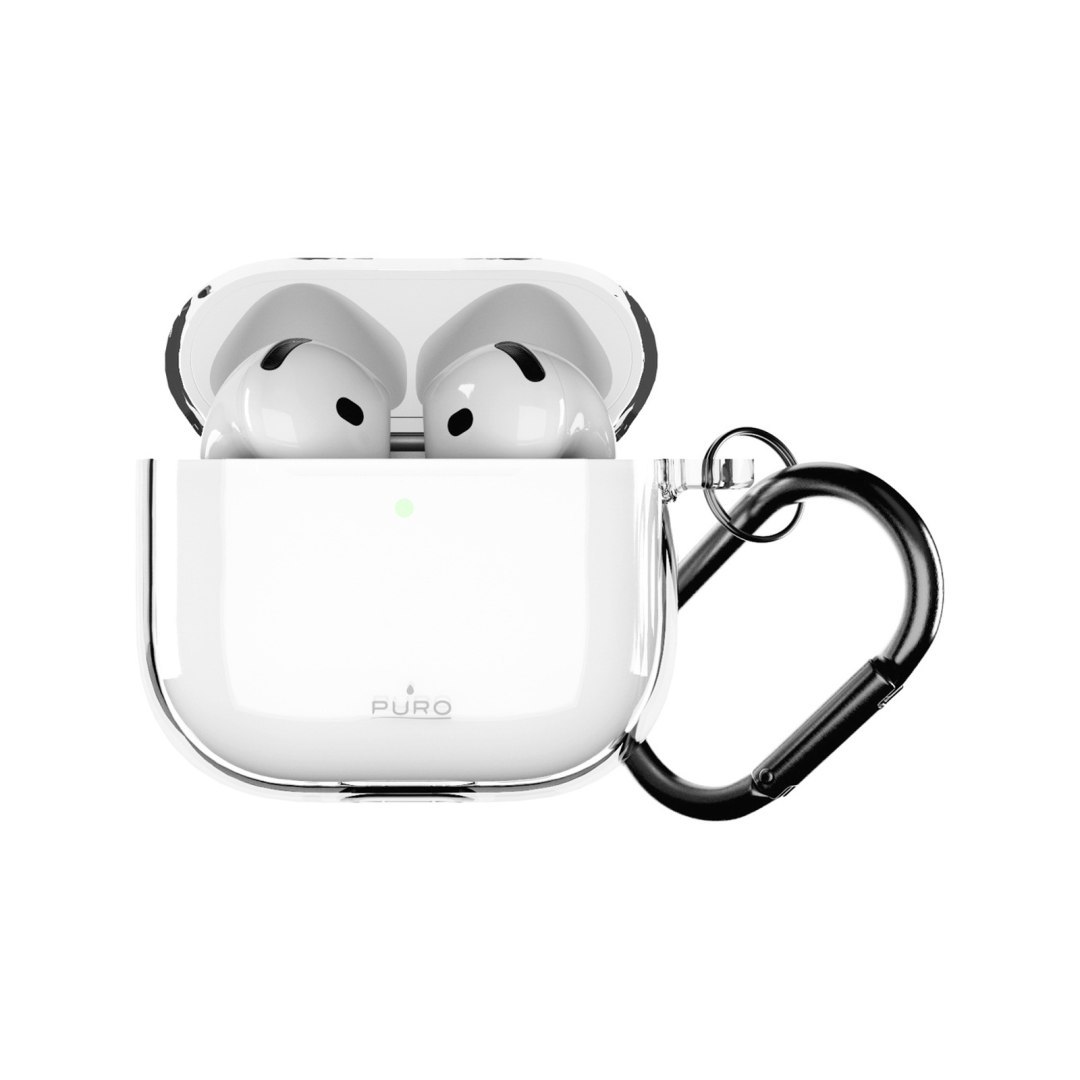 Etui pokrowiec na słuchawki AirPods 4 0.3 Nude – przezroczysty