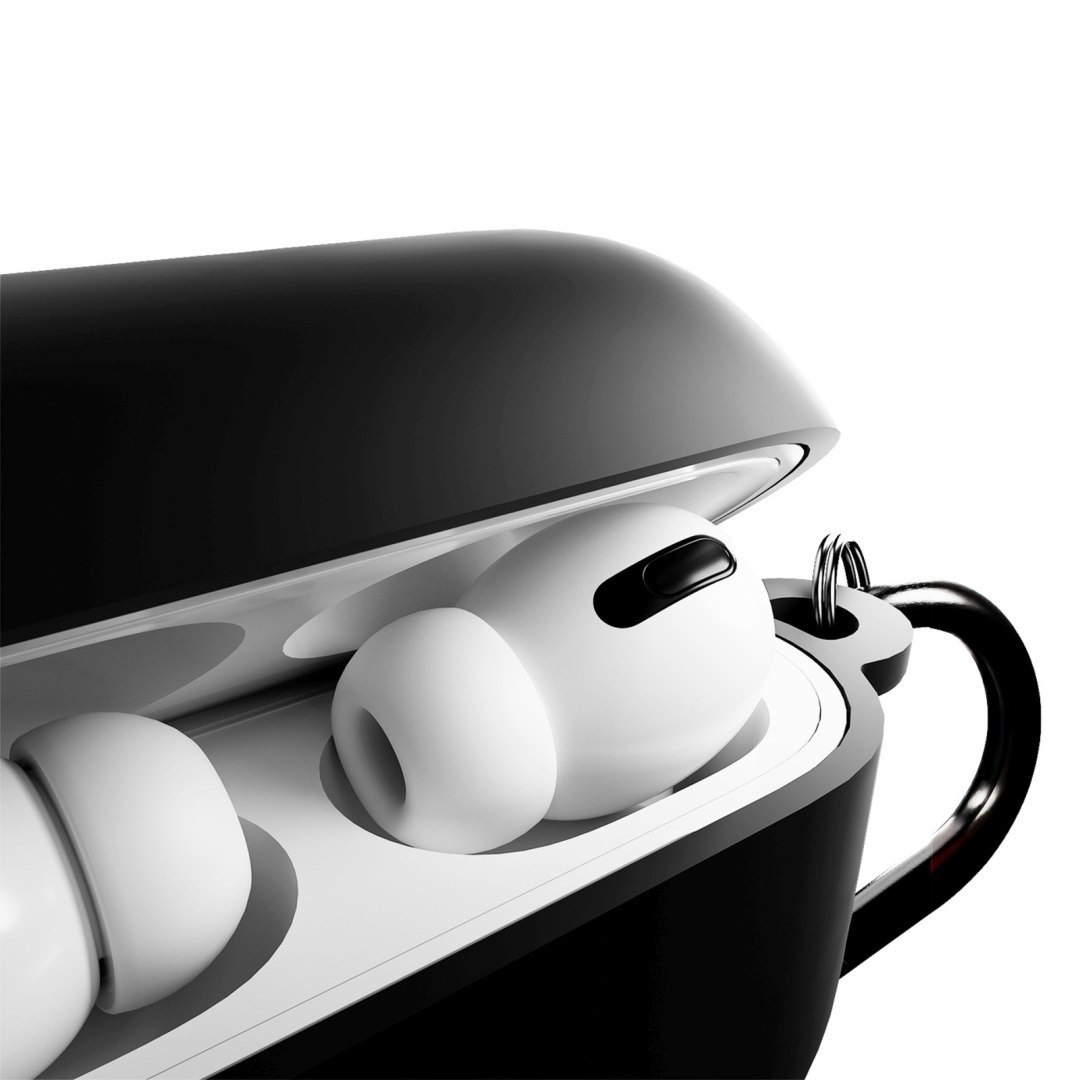 Etui pokrowiec na słuchawki AirPods Pro 3 Icon – czarny Etui pokrowiec na słuchawki AirPods Pro 3 Icon – czarny