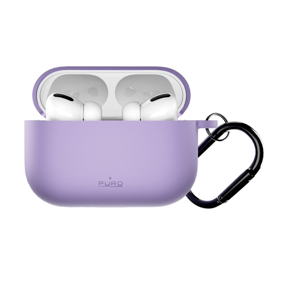 Etui pokrowiec na słuchawki AirPods Pro 3 Icon – fioletowy
