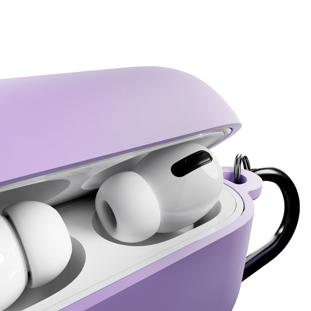 Etui pokrowiec na słuchawki AirPods Pro 3 Icon – fioletowy Etui pokrowiec na słuchawki AirPods Pro 3 Icon – fioletowy