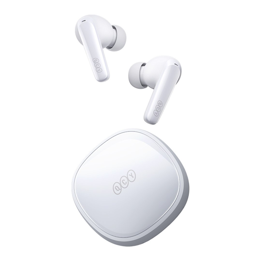Słuchawki dokanałowe bezprzewodowe T13X ENC IPX5 Bluetooth – białe