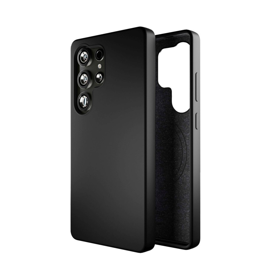 Etui silikonowe case do Samsung Galaxy S25 Ultra Icon Mag MagSafe – czarny